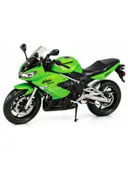 Metal Kawasaki Ninja 650R Motosiklet 1:10 5
