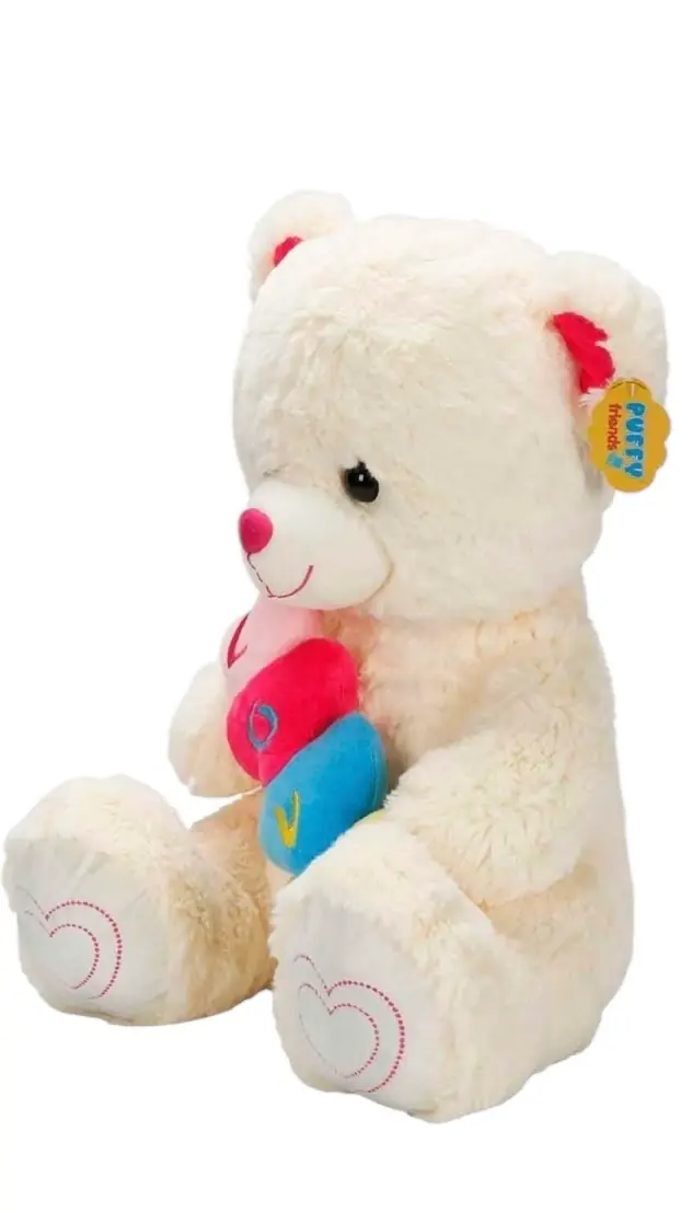 Kalpli Peluş Ayı 45 Cm 3