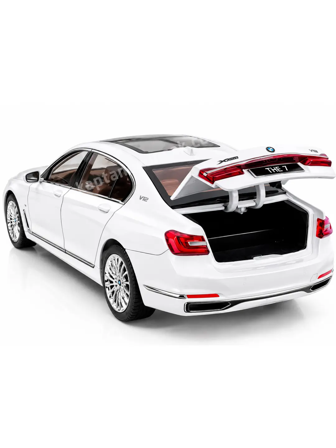 Kapıları Açılıp Kapanabilen Çek Bırak Metal Bmw 7 Series V12 1:24 3
