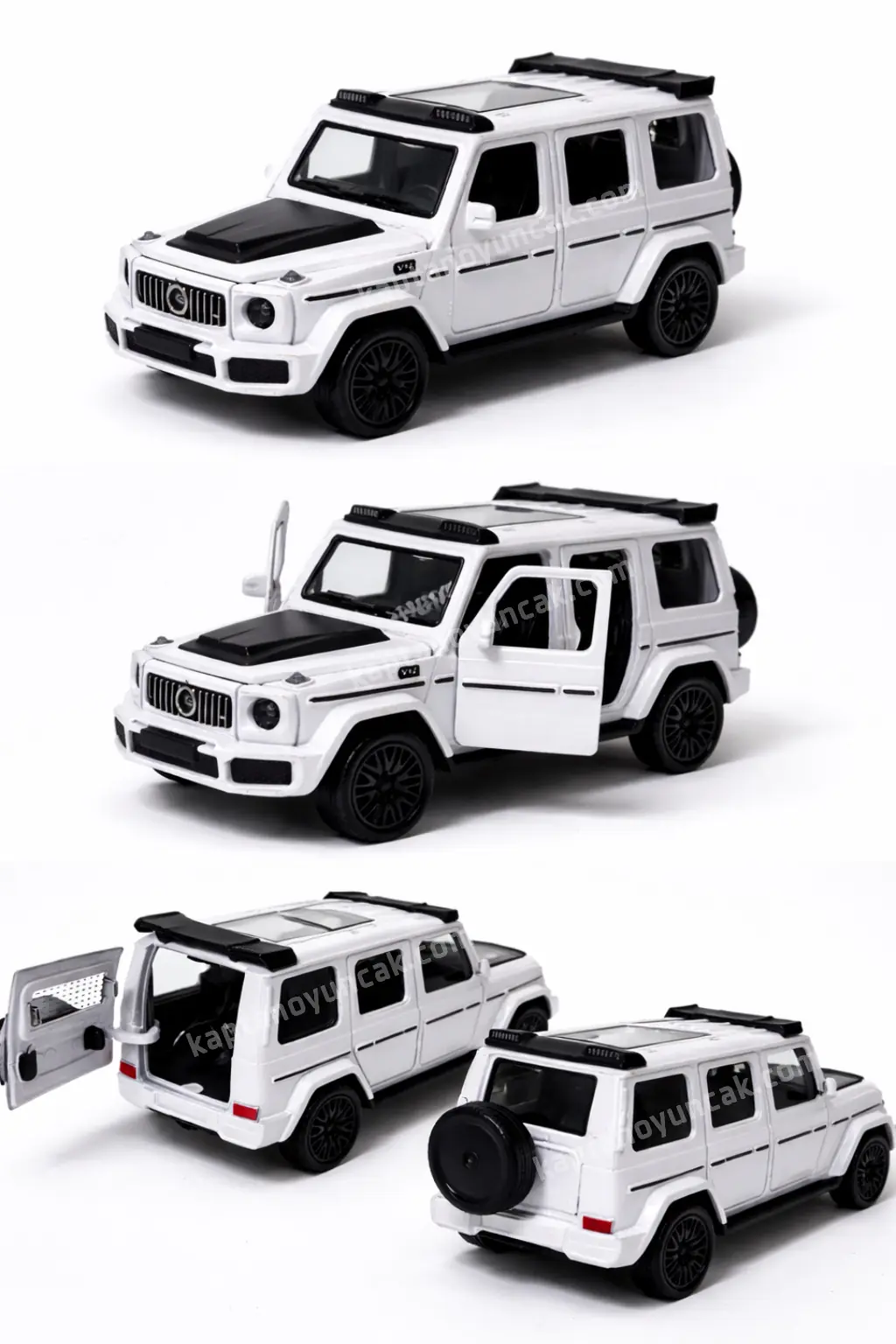 Kapıları Açılıp Kapanabilen Çek Bırak Metal Mercedes Amg G63 Sesli Işıklı 1