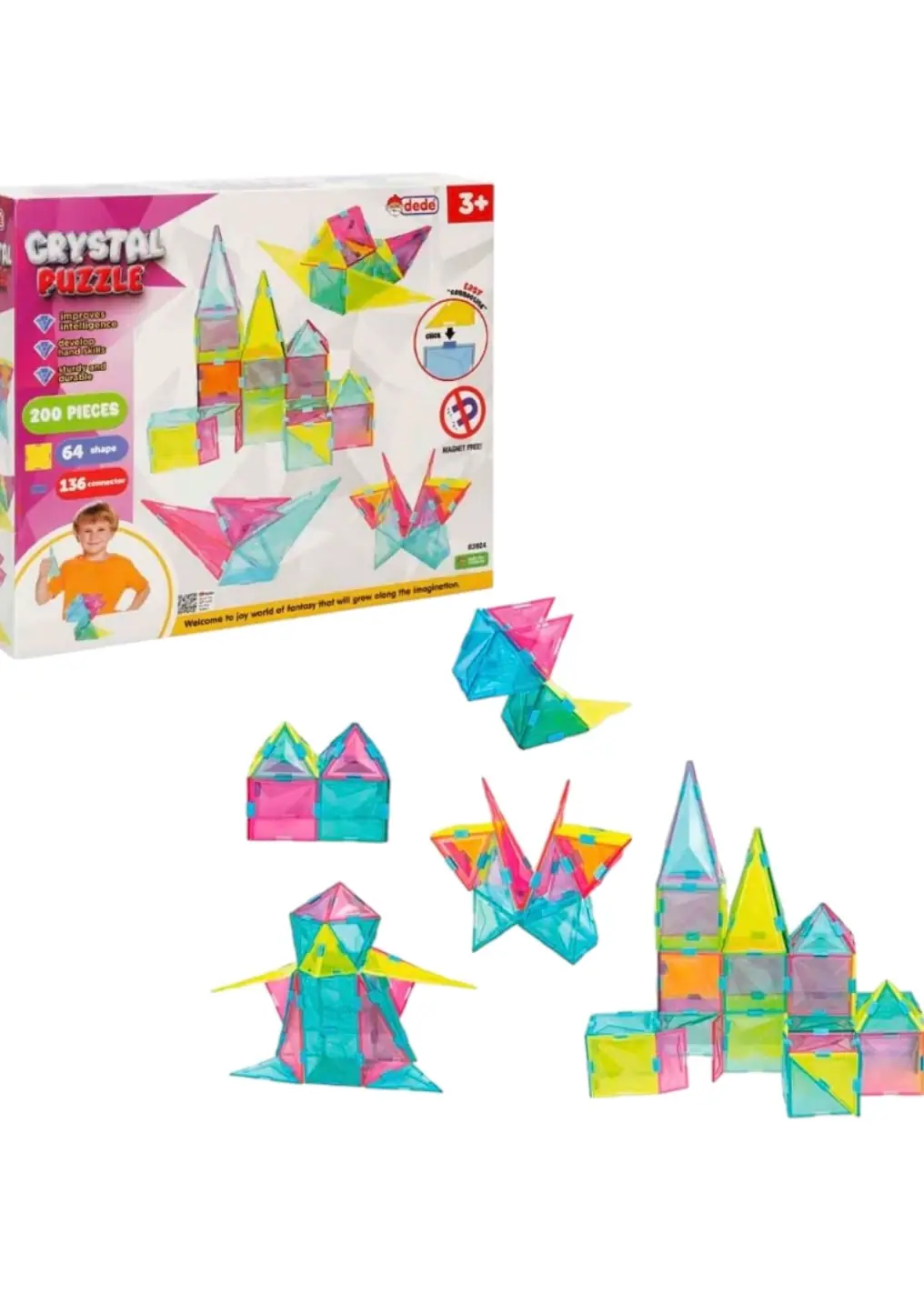 Kristal Puzzle 200 Parça 4