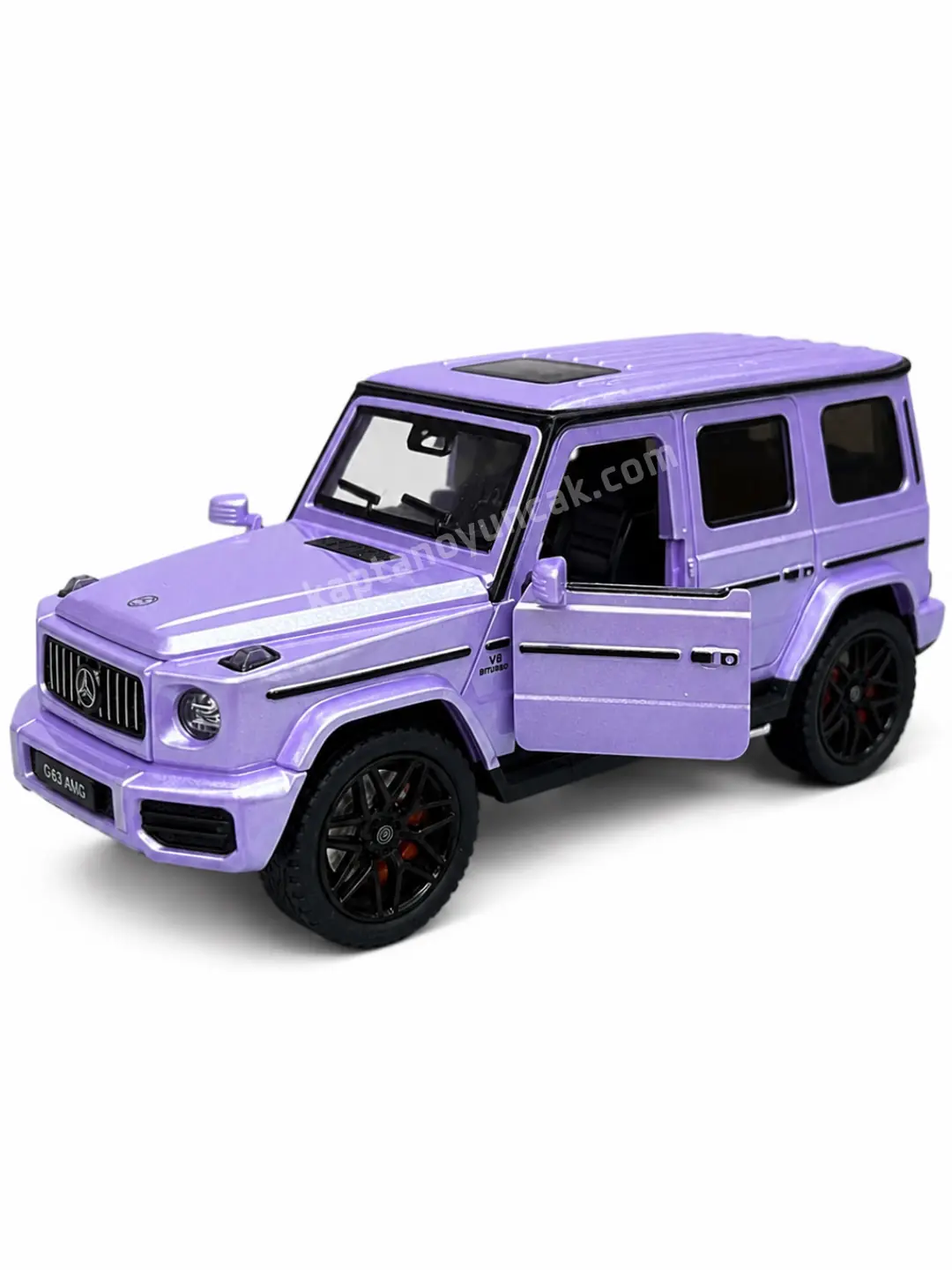 Kapıları Açılıp Kapanabilen Sürtmeli Mercedes Amg G63 Sesli Işıklı Lastikli