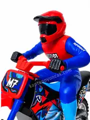 Uzaktan Kumandalı Şarjlı Duman Atabilen 20 KM Hız Yapabilen Rc Cross Motosiklet 4