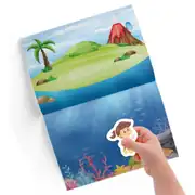 Tükenmeyen Sticker Kitabım 100+ Tekrar Tekrar Kullanılabilen Sticker 5