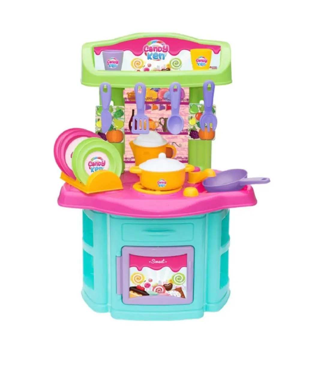 Dede Candy Ken Şef Mutfak Seti Oyuncak 3