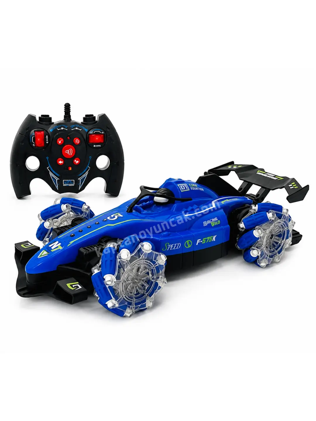 Uzaktan Kumandalı ve El Sensörlü Duman Çıkartan Şarjlı Formula 1 Off Road Araba 7