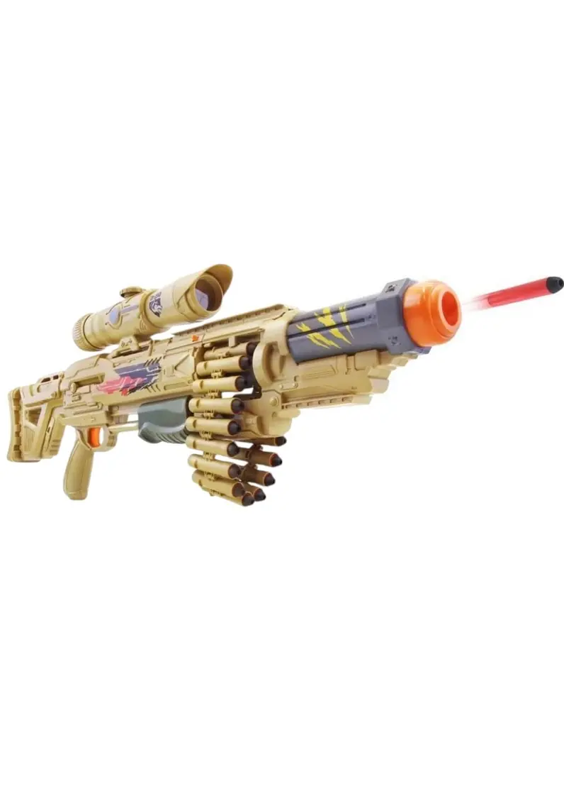 Nerf Sünger Mermili Belt Blitzer 18 Mermili Sünger Dart Atan Silah 77 cm 3