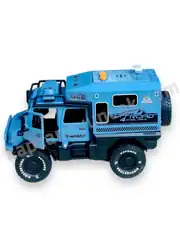 Sesli Işıklı Kapıları Açılıp Kapanabilen Lüks Off Road Karavan Araba 2