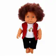 Sunman Kıvırcık Saçlı Curly Bebek 5