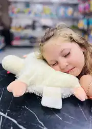 Birlik Oyuncak Türkçe Masal Anlatan Peluş Kuzu Yastık 4