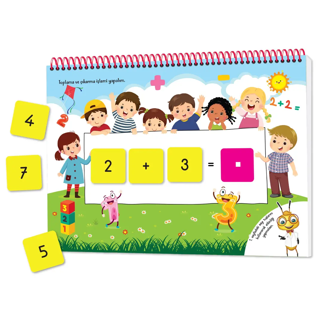 Cırt Cırtlı Matematik Etkinlik Kitabım 3-6 Yaş 3