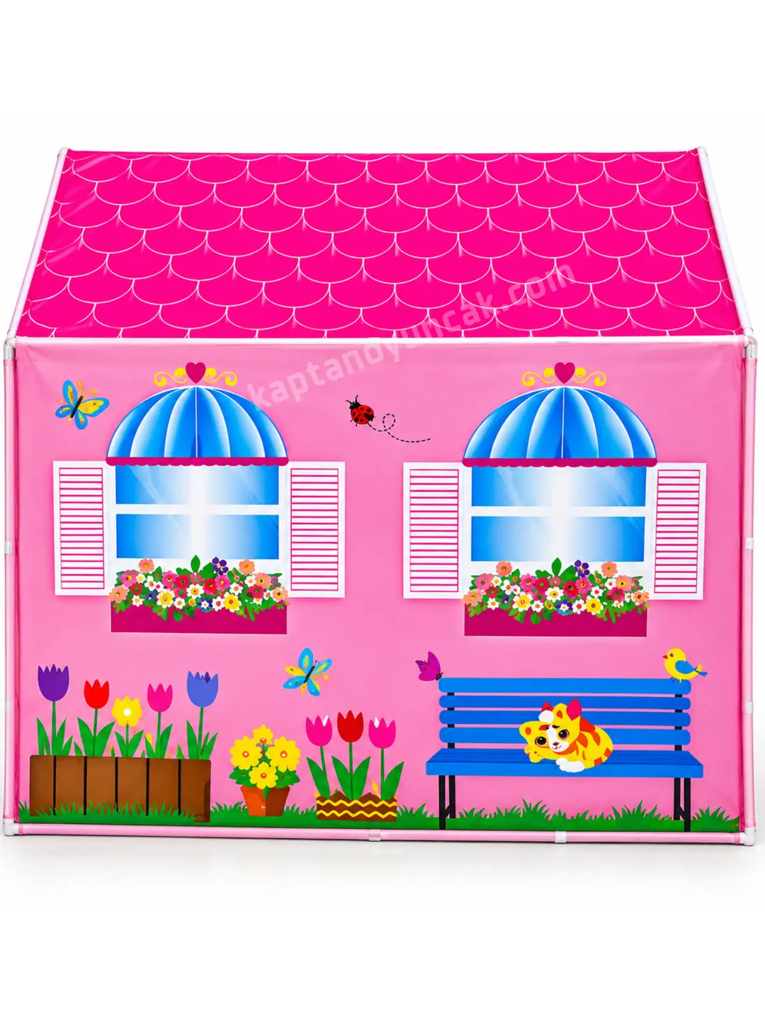 Luna Pembe Oyun Çadırı Oyun Evi 4