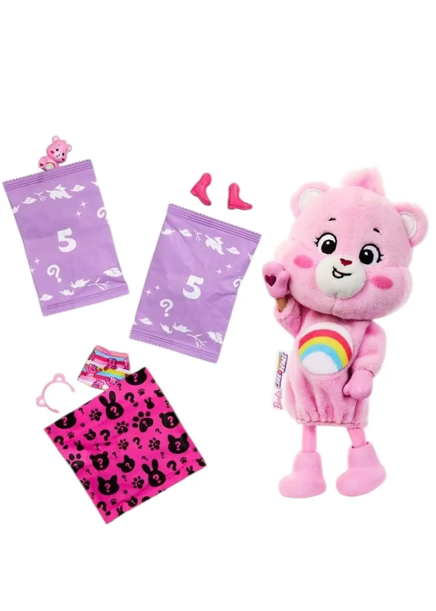 Barbie Cutie Reveal Sevimli Ayıcıklar Bebek Serisi Sürpriz Paket JCN97 4