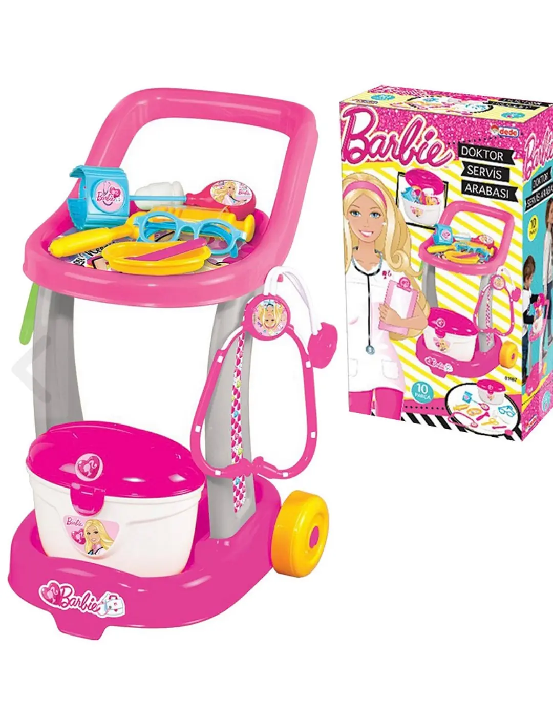 Dede Barbie Doktor Servis Arabası Oyuncak 2