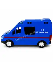Sürtmeli Sesli ve Işıklı Jandarma Ekip Araba 3