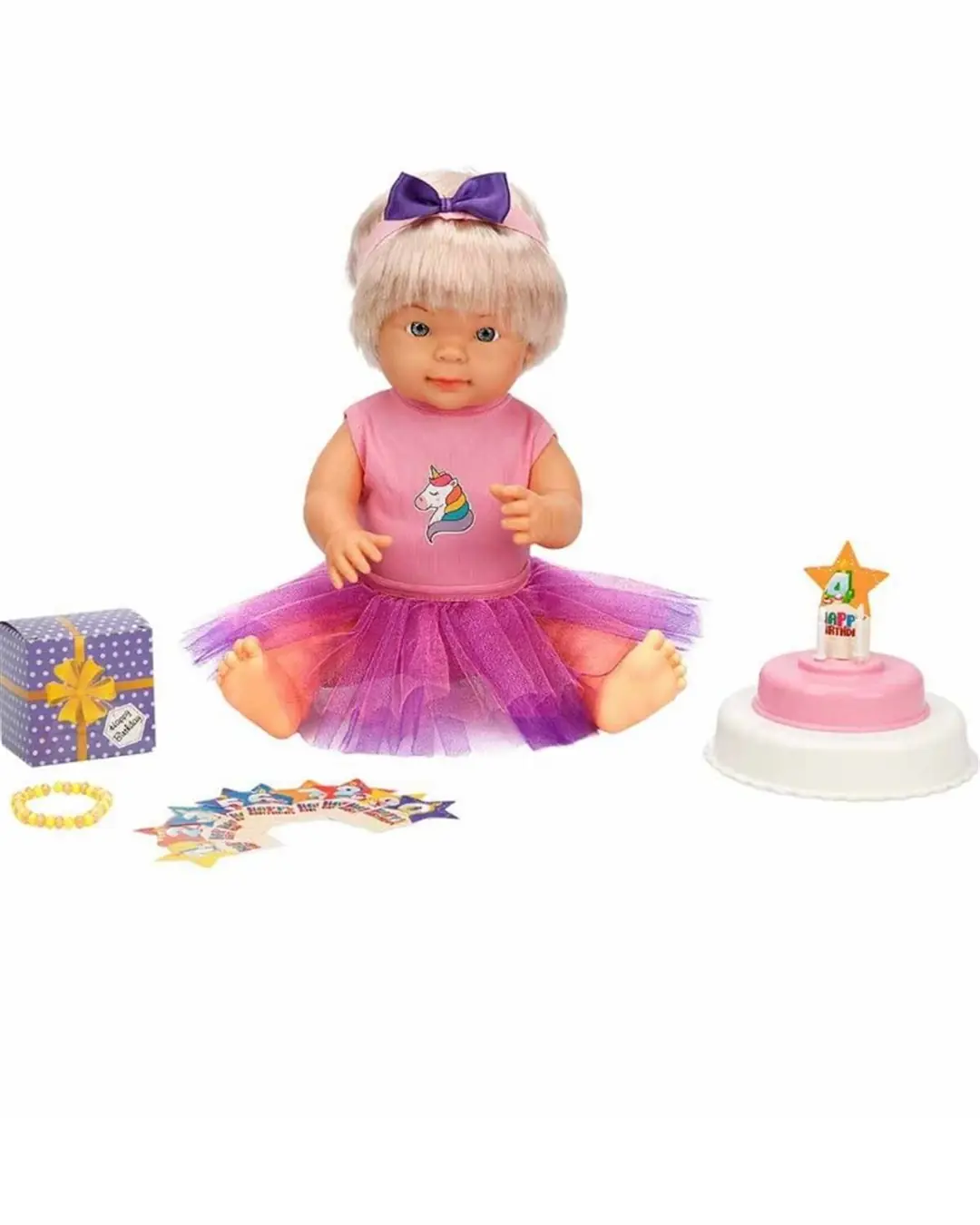 Sunman Bebelou Doğum Günü Bebeği 40 cm 3