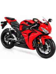 Metal Honda CBR-1000RR Motosiklet 1:10 2