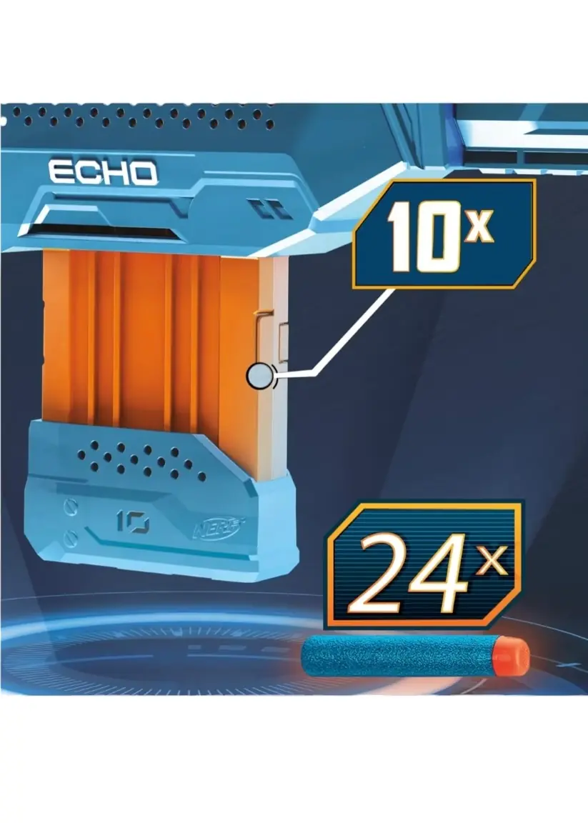 Nerf Sünger Mermili Elite 2.0 Echo CS-10 Nerf Silah 5