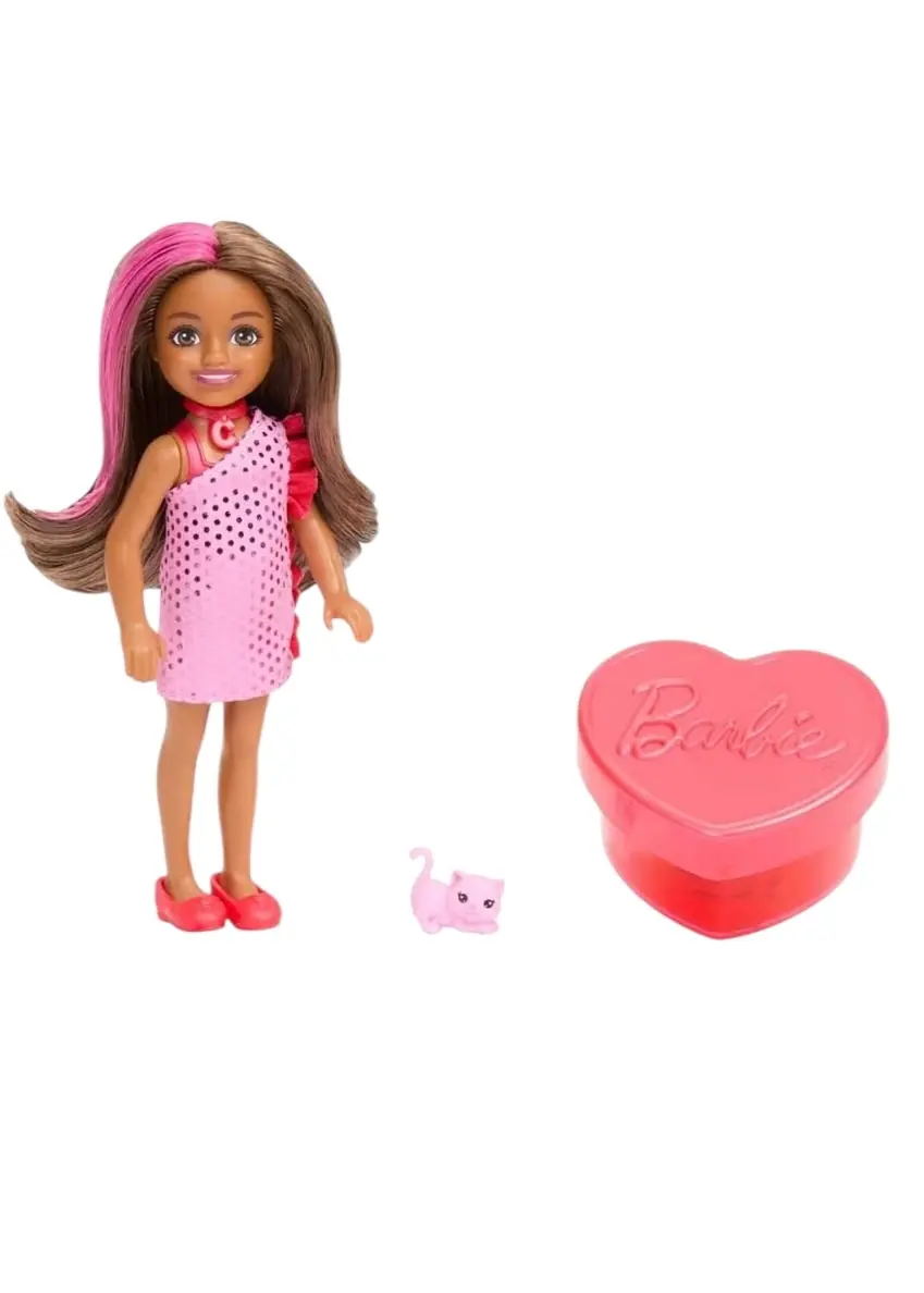 Barbie Chelsea Parti Bebeği Sürpriz Paket JFY04 5