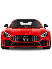 Kapıları Açılıp Kapanabilen Çek Bırak Metal Mercedes Amg GT63 1:24 2