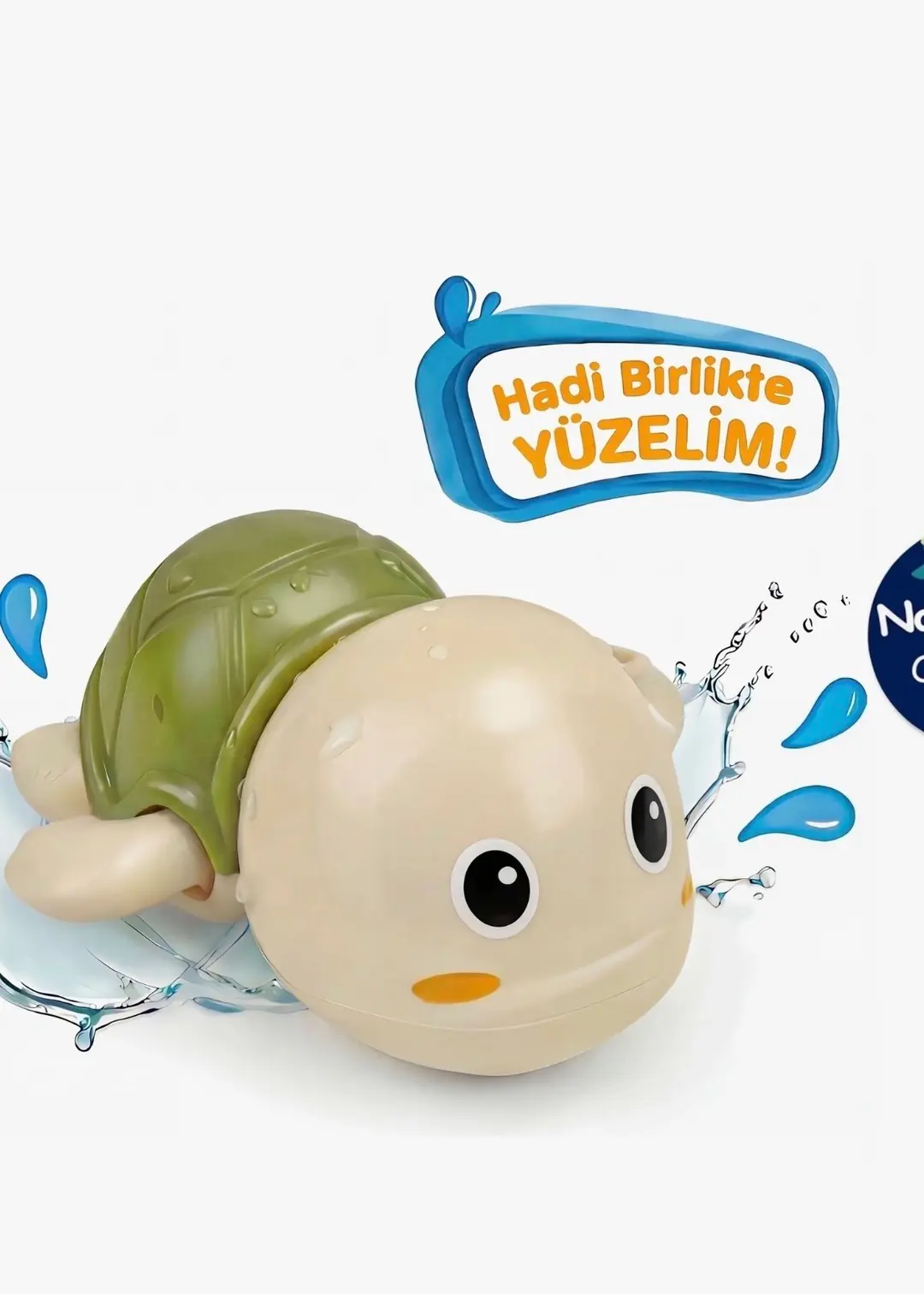Suda Yüzebilen Kurmalı Yüzen Kaplumbağa 3