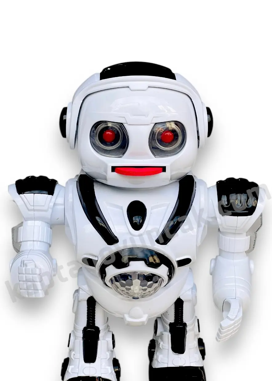 Sesli Işıklı Hareketli Disk Fırlatan Akıllı Robotum 4