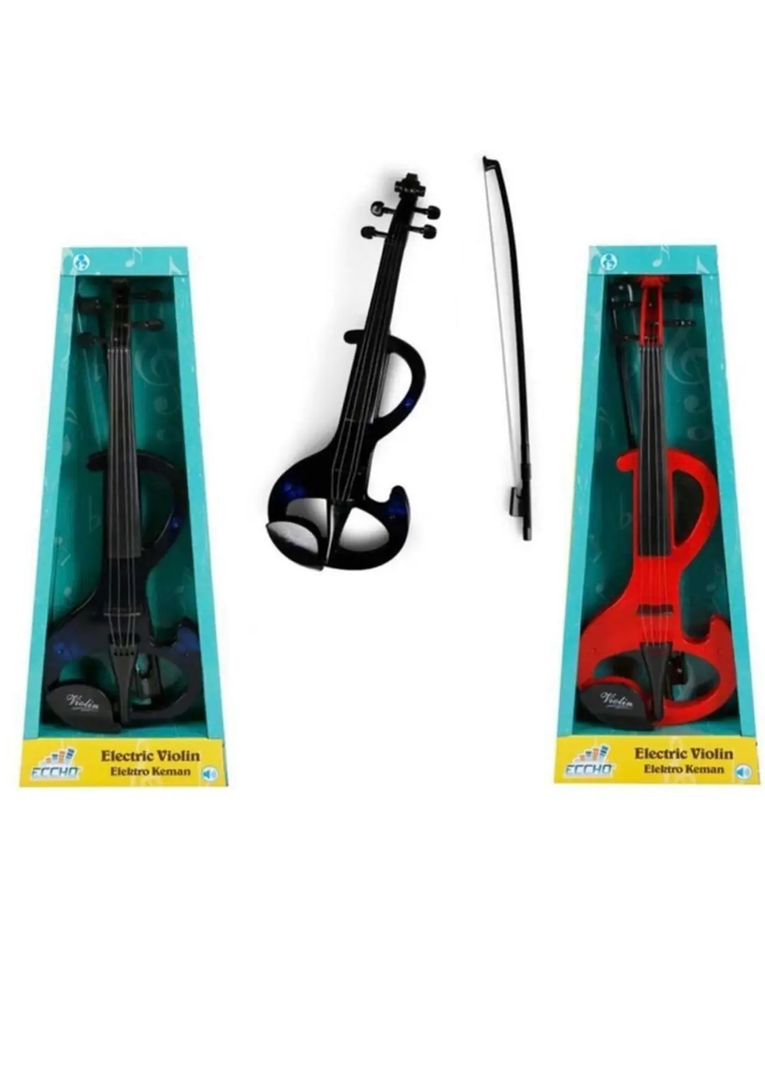 Sunman Gerçek Telli Elektronik Keman 43 Cm 4