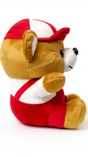 Peluş Şapkalı Ayı 25 Cm 2