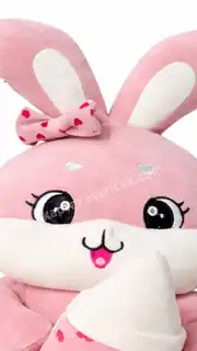 Dondurmalı Peluş Tavşan 45 Cm 2