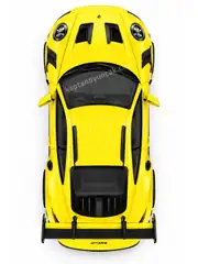 Kapıları Açılıp Kapanabilen Çek Bırak Metal Porsche 911 GT3 RS 1:24 4