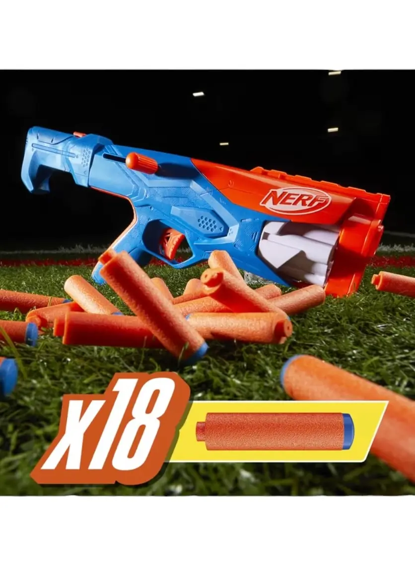 Nerf N-Serisi Gear Up 18 Sünger Mermili 3’lü Dart Atan Silah Seti 10