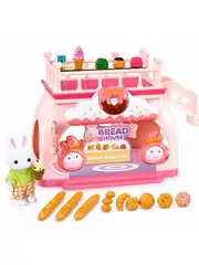 Bay Dreamy Mini Tavşan Ailesi Büyük Fırın Oyun Seti 4