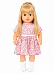 Uzun Saçlı Masal Anlatan Sesli Azra Et Bebek 60 Cm 4