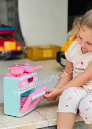 Pilli Ocaklı Fırın Büyük Boy Oyuncak Seti 3