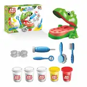 Dede Art Craft Dino Dişçi Oyun Hamuru Seti 4