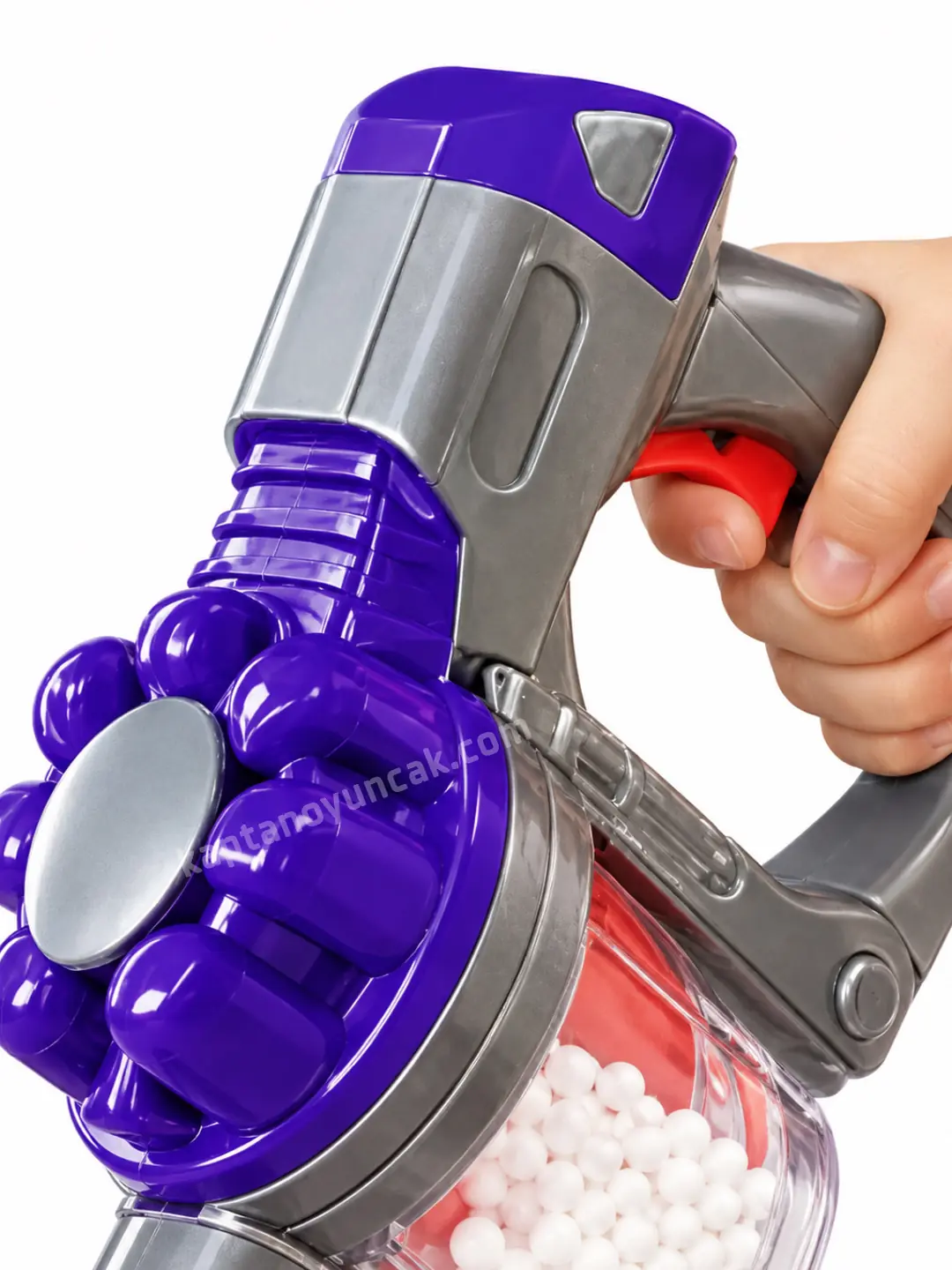 Ayaklı Dyson Dikey Süpürge Pilli Süpürge 2si 1 Arada Aparatlı Çekim Gücü 10