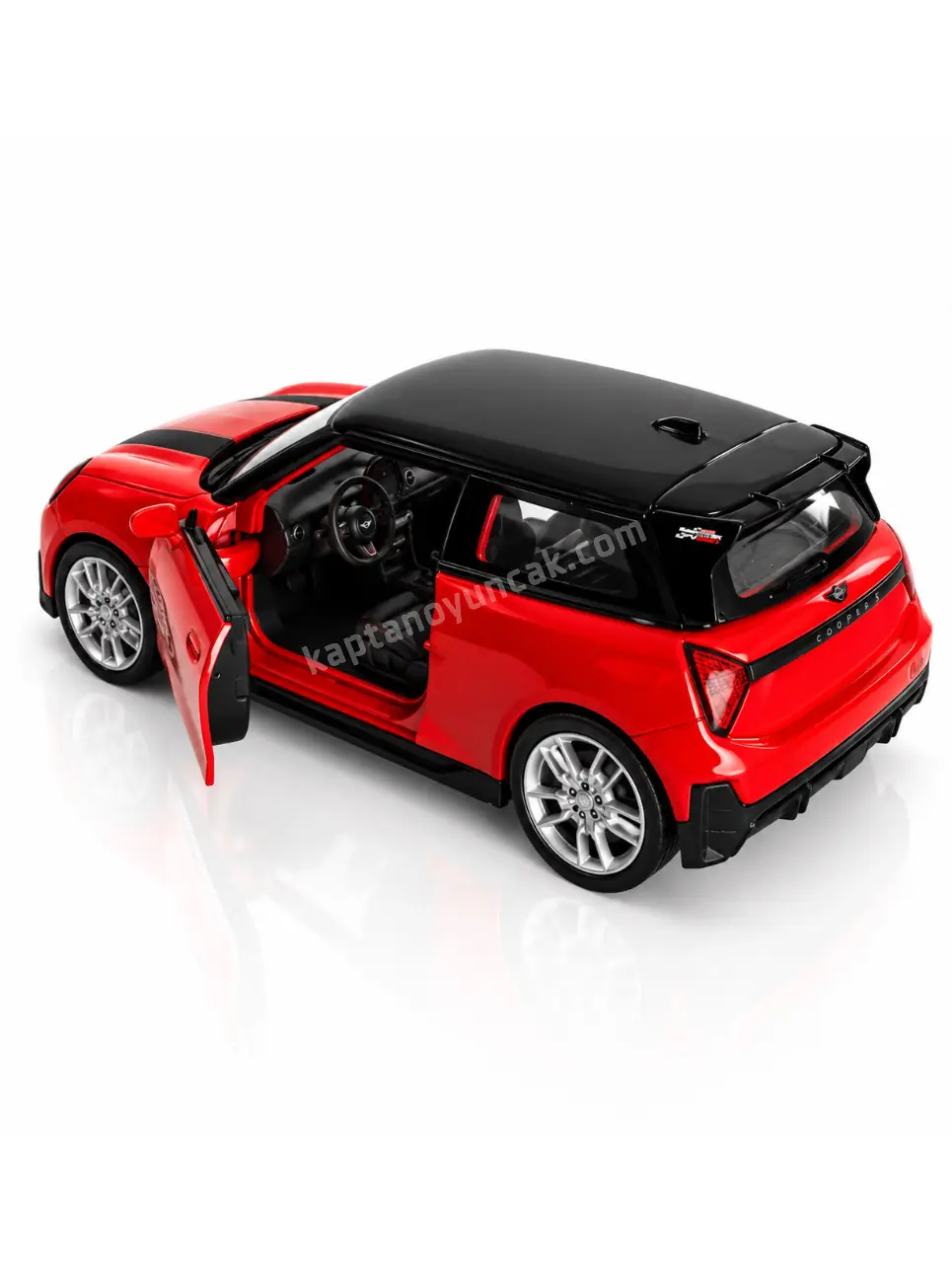Kapıları Açılıp Kapanabilen Çek Bırak Metal Mini Cooper 3