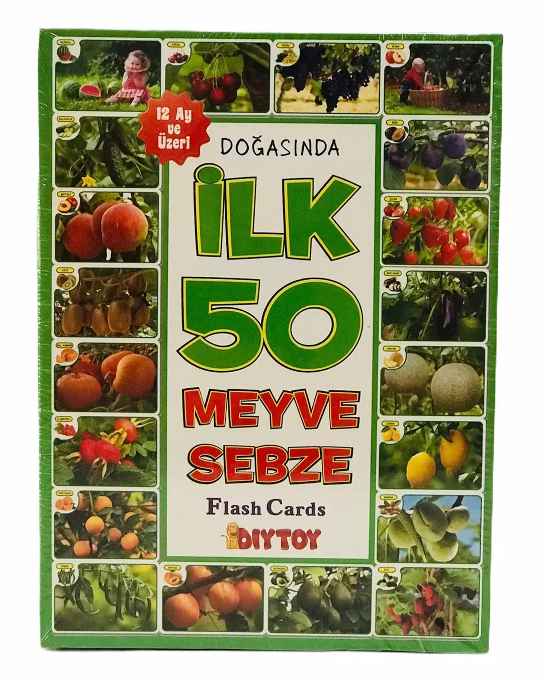 İlk 50 Meyve Sebze Eğitici Oyuncak 3