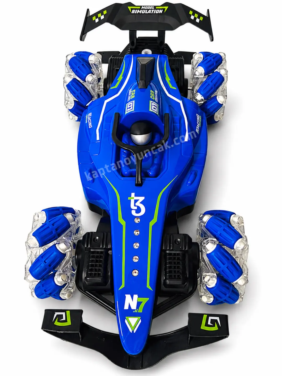 Uzaktan Kumandalı ve El Sensörlü Duman Çıkartan Şarjlı Formula 1 Off Road Araba 3