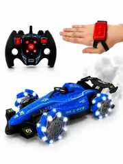 Uzaktan Kumandalı ve El Sensörlü Duman Çıkartan Şarjlı Formula 1 Off Road Araba 1