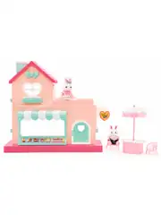 Bay Dreamy Mi̇ni̇ Tavşan Ailesi Büyük Tatlı Dükkanı Seti 2