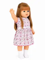 Uzun Saçlı Masal Anlatan Sesli Azra Et Bebek 60 Cm 5