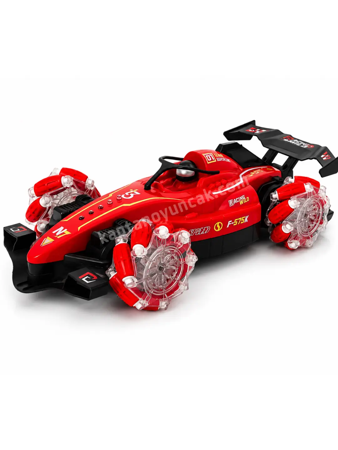 Uzaktan Kumandalı ve El Sensörlü Duman Çıkartan Şarjlı Formula 1 Off Road Araba 4