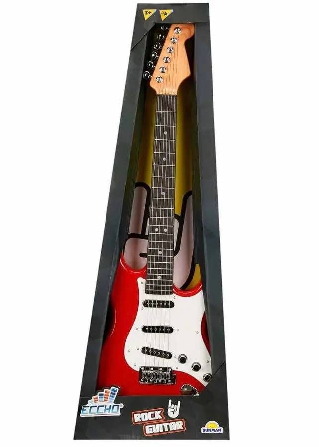 Elektronik Gerçek Telli Rock Gitar 4