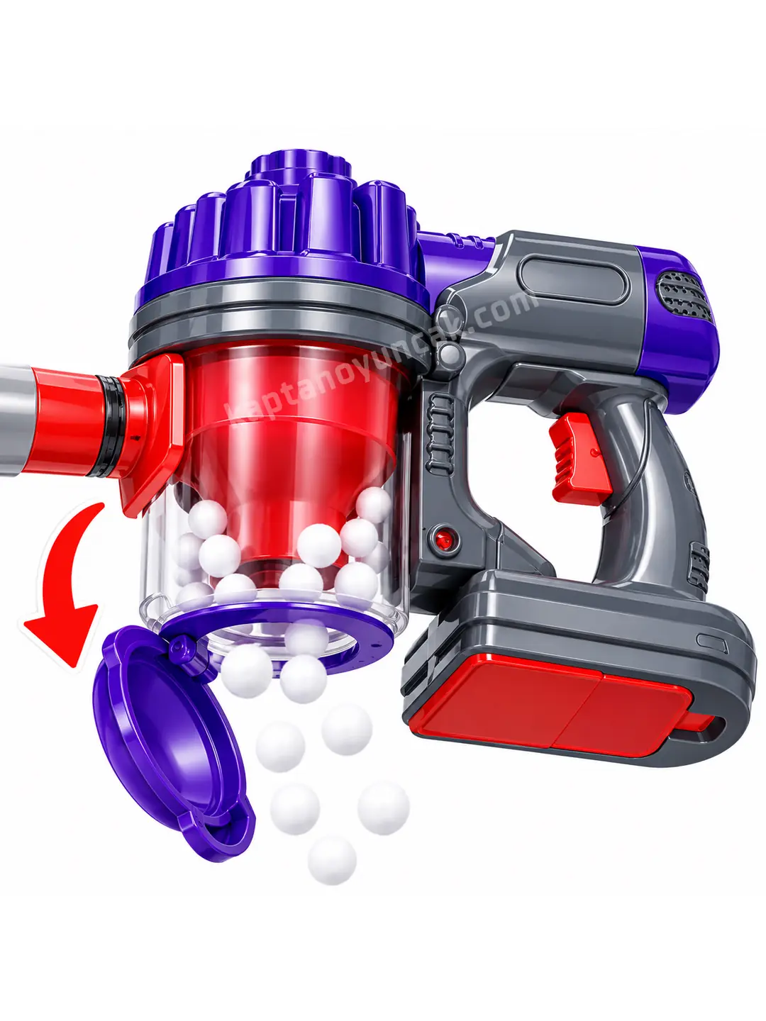 Ayaklı Dyson Dikey Süpürge Pilli Süpürge 2si 1 Arada Aparatlı Çekim Gücü 8