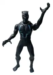 Avengers Süper Kahraman Kara Panter Sesli Figür 30 Cm Oyuncak 2