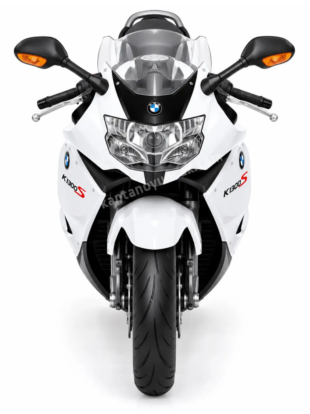 Metal Bmw K1300S Motosiklet 1:10 3