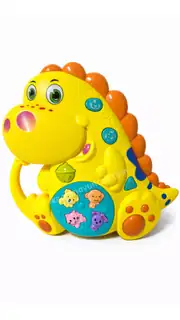 Sesli Işıklı Eğitici Müzikli Piyanolu Dinozor 1