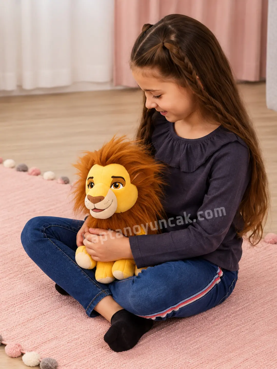 Disney Kral Peluş Aslan 25 Cm 4