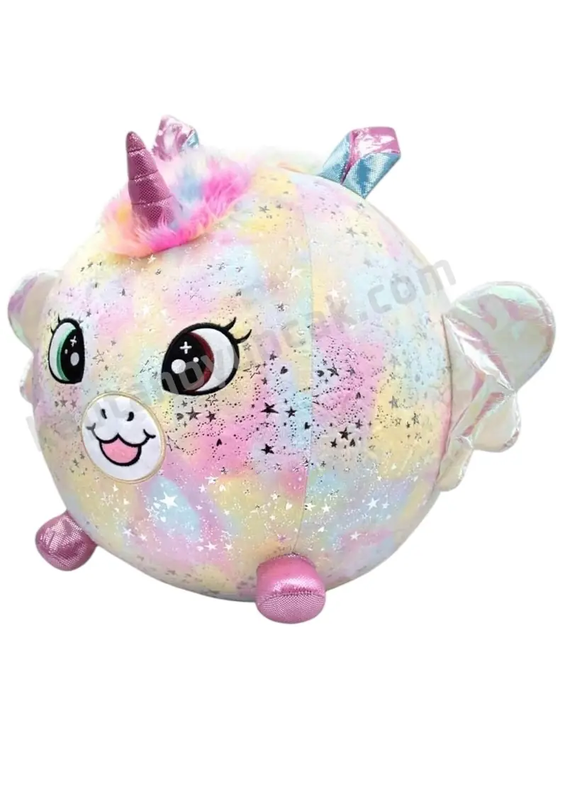 Şişme Peluş Unicorn XXL Shiny Corns Biggies 5
